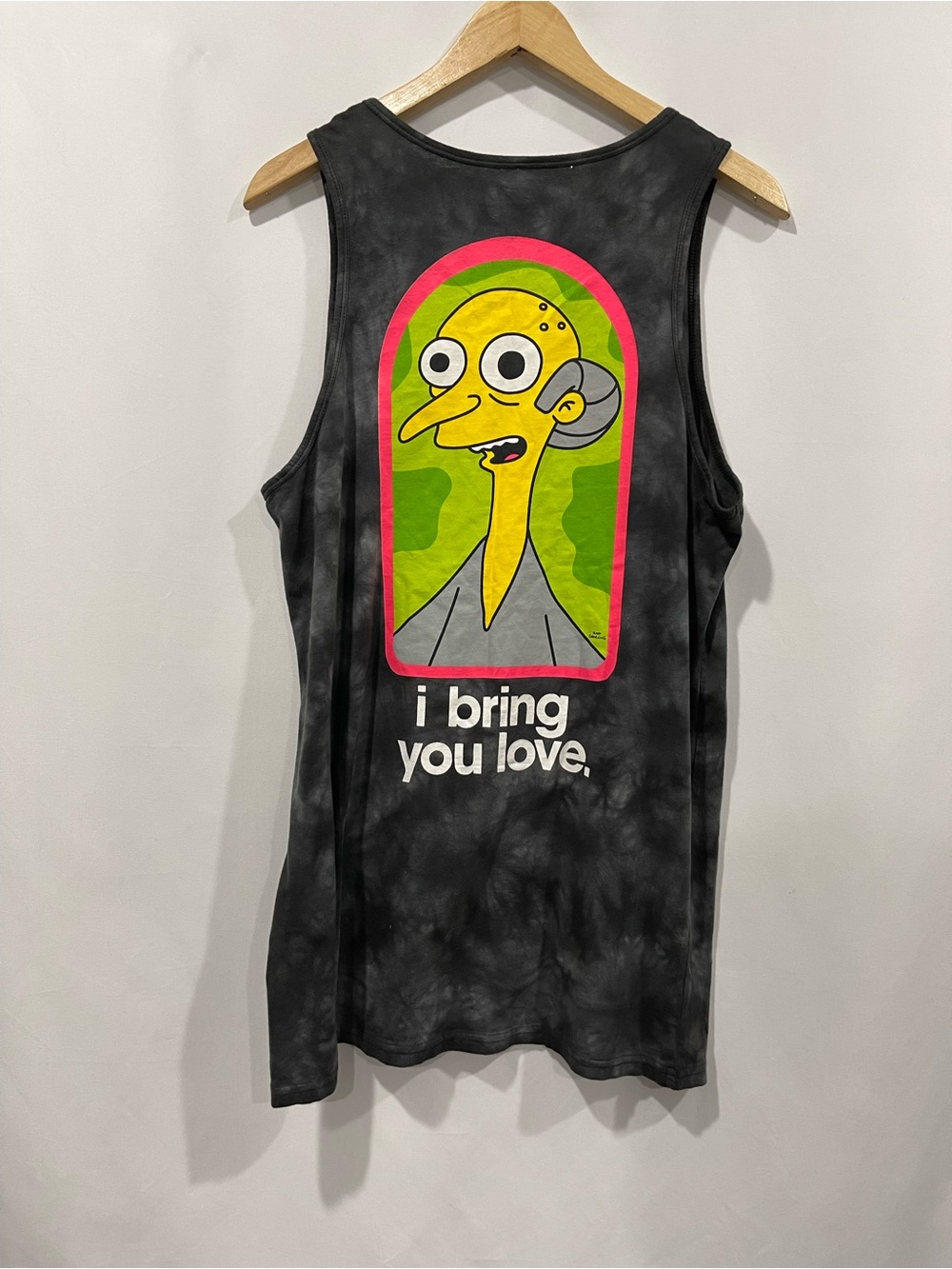 The Simpsons Mr Burns Tank Top
